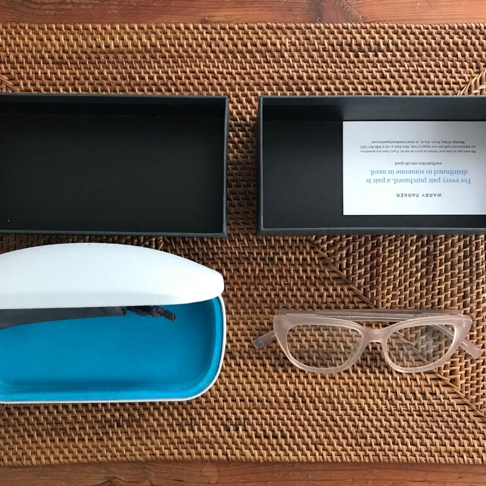 NWOT Warby Parker Olive Glasses - no prescription